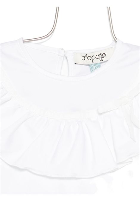 Camicetta con volant A' LAPAGE | NEFRITE AL 27AOFF WHITE